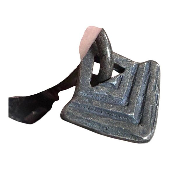 SILPADA Retired Sterling Silver 925 Coral Pendant Leather Cord Necklace 21.5" - Picture 4 of 8